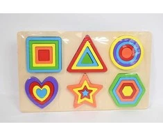 Dėlionė Anek Smily Play Układanka drewn.kształty SmilyPlay SPW84986 49863