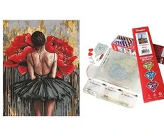 Art Active *****Diament.mozaika 40x50 b/r Balet.su czer.88272