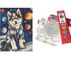 Art Active *****Diament.mozaika30x40 Kosminis husky 70567