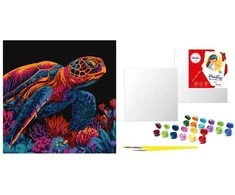 Art Active *****Malow.po num.30x30 Tajemniczy żółw 85646