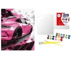 Ideyka Art Active *****Malow.po num.40x50 Rožinė styl 80627