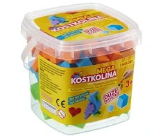 ARTANDPLAY Mega konstruktoriaus kaladėlės oranžinės 3v su kibirėliu 31546
