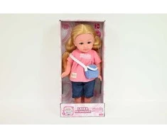Lalka Lėlė Natalia funkcinė lėlė tunikoje 36 cm