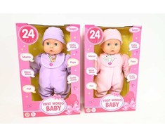 *****BAYER bobas 38cm/pierwsze słowa 93824AT