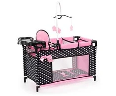 Bayer Design Bayer - Daugiafunkcinė lova lėlėms iki 46 cm (62660AA)