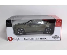 Bburago 2022 Audi RS E-Tron GT Žalias 1:18 BBURAGO