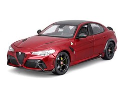 Bburago Alfa Romeo Giulia GTA Metal Raudona 1:18 BBURAGO
