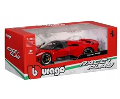 BBU 1:24 Ferrari R_P F80 Raudona Rosso Corsa 26034RD