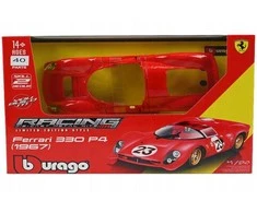 Bburago BBU 1:24 Ferrari Racing 330P4 Daytona Raudona#23 26588