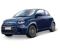 BBURAGO metal. 1:24, Fiat 500 E 2023 mėl.