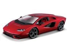 Bburago BBU 1:24 Lamborghini CountachLPI 800-4 Raudona 21102RD
