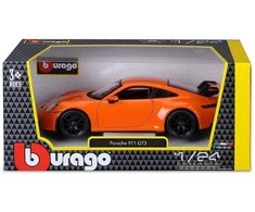 Bburago BBU 1:24 Porsche 911 GT3 oranžinis 21104OG 15290