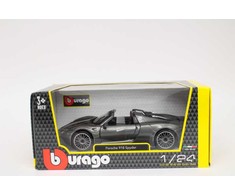 BBU 1:24 Porsche918 Spyder pilkas 21076GY 08186