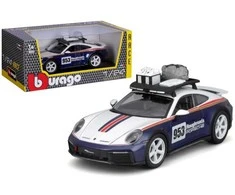BBURAGO 1:24 automodelis Porsche 911 Dakar, 18-28029