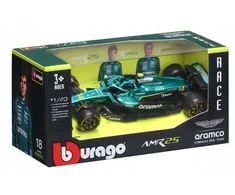 BBURAGO automodelis Aston Martin AMR25 (2025) #14 Alonso ir #18 Stroll, 18-38250