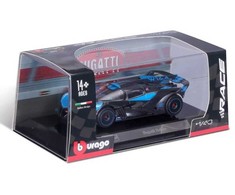 Bburago Bugatti Bolide juodas-mėlynas BBURAGO
