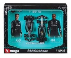 Dėlionė Bburago BBU 1:43 Mercedes AMG W15 2024 2 pak. 38115