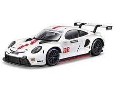 *BBURAGO metal, 1:43, PORCHE 911 RSR, baltas