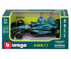 BBURAGO 1:43 lenktyninis automodelis Aston Martin AMR23 #14 Fernando Alonso, 18-38090