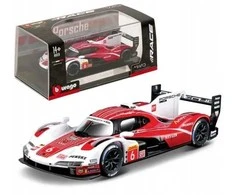 Bburago BBU 1:43 Race Porsche 963 baltas/red 38319 83191