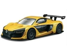 *BBURAGO metal, 1:43, RENAULT Sport METALIC, yello