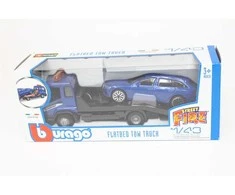 Bburago Metalinis modelis Automobilis evakuatorius Street Fire Flatbed