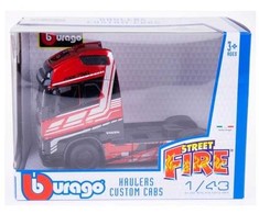 Bburago VOLVO FH16 750 GIGASPACE Sunkvežimis 1:43 raudona (32203)