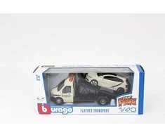 Bburago BBU 1:43 StreetFire FlatTran.VWPoloGTI pilkas 31403
