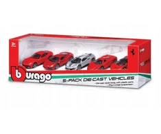 BBU 1:64 Ferrari Race+Play 5pak 56125