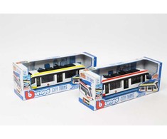*AST. BBURAGO metal., 19 cm, City Tramwaj, , 2 kol