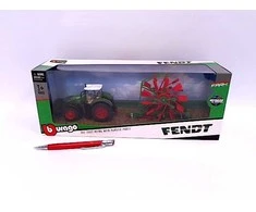 Bburago BBU Fendt 1050 Vario su sūkurine grėbliu 10cm 31665