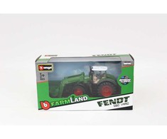 Bburago ūkio traktorius Fendt 1050 su frontaliniu krautuvu BBURAGO