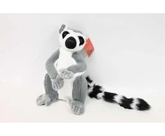 Beppe pliušinis lemūras iš Madagaskaro, didelis, sėdintis, 27 cm, 14159