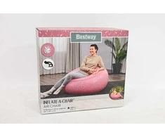 Bestway Pripučiama kėdė rožinė