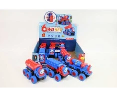 BIGTOYS Auto lokomotywa 14,5cm 8szt/box BKOL8206 78206