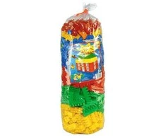 Blczek Tupiko Bączek Blokai 500 Spalvotas Pramogos Plastikiniai pastatas (CZ15502)