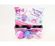 GbEye Branded Toys *****HELLO KITTY C kula 65mm Kuromi_Melody 05893