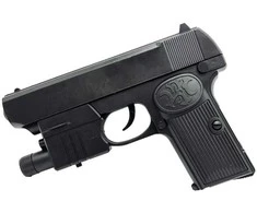 Cabotoys Pistolet na kulki wiatło folia K634 98097