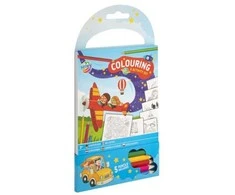 Artist Ccg Mz Import CCG spalvinimo knygelė + kreidelės, 60 puslapių, 150124 38664