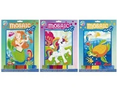 Baseus Ccg Mz Import CCG mozaika brokatowa A4 Syrenka 100110 26333