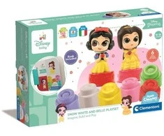 Clementoni kaladėlės Soft Clemmy su Knygute "Disney Princess"