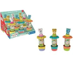 Clementoni CLE BABY Clemmy klocki w tubie Ogród 17979