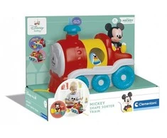 Clementoni Toys CLE BABY DISNEY Mickey rūšiavimo traukinys 17900