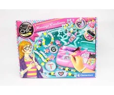 Karoliukų rinkinys papuošalams kurti Clementoni Crazy Chic Letter Jewelery Studio