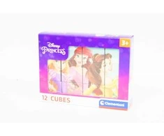 Clementoni CLE Cubi blokeliai 12 Disney Princess 41197