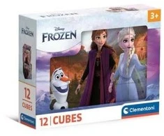 Clementoni CLE Cubi klocki 12 Frozen 41192