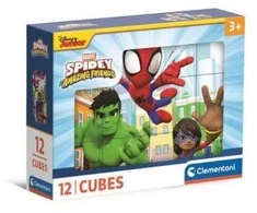 Clementoni CLE Cubi klocki 12 Spidey_His AmazingFriends 41198