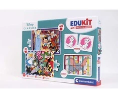 Dėlionė Clementoni žaislai CLE Edukit 4in1 Disney Classic 18290