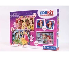 Dėlionė Clementoni – Edukit 4in1 – Disney Princess (18297)