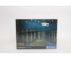 Clementoni Dėlionė 1000 vnt. - Van Gogh: Žvaigždėta naktis virš Ronos